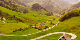 Wunderschöne Panoramastraßen in der Schweiz zu sehen und zu fahren